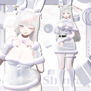 【7アバター対応】 Bunny Santa 缩略图 8