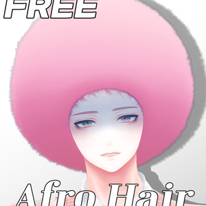 【Free/無料】 Afro Hair 【11アバター対応】 缩略图 2