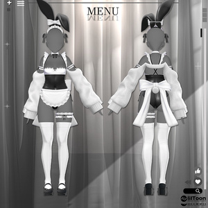【11アバター対応】 Rabbit Maid 🐰 缩略图 12