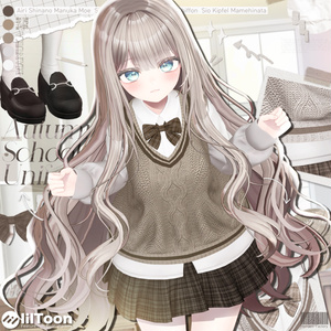 【12アバター対応】 Autumn School Uniform 缩略图 3