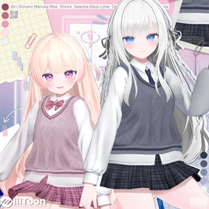 【12アバター対応】 Autumn School Uniform 缩略图 8