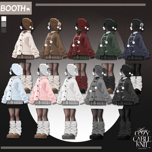 [15 アバター対応] Cozy Cable Knit ❄️ 缩略图 12