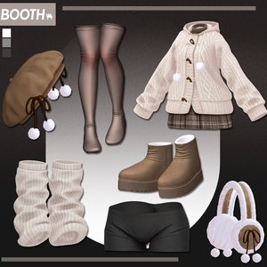 [15 アバター対応] Cozy Cable Knit ❄️ 缩略图 11