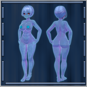 Scaly Milltina - Skin material texture (鱗状のミルティナ - 肌の質感)