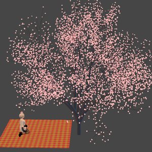 桜(Sakura)-お花見セット【VRChat用】