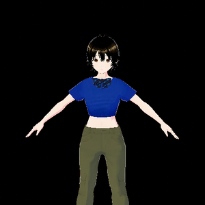 Vroid Asuka Kazama Tank top Tekken 6