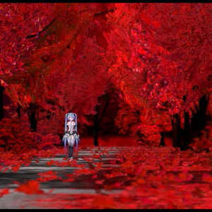 【無料MMD】赤い森ステージ