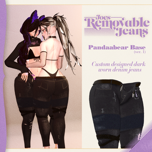 Joe's Removable Jeans (Pandaabear Female Base Edition)