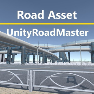 【Unity対応】 日本風ローポリ道路素材 『UnityRoadMaster』（フルセット）