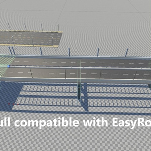 【Unity対応】 日本風ローポリ道路素材 『UnityRoadMaster』（フルセット） 缩略图 9