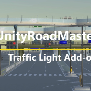 【Unity対応】日本風ローポリ信号機素材『TrafficLight Add-on』