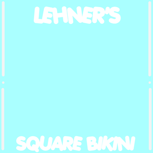 モデル【Lehner】Simple Square String Bikini