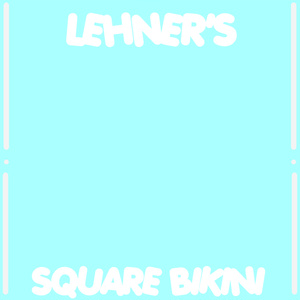 モデル【Lehner】Simple Square String Bikini