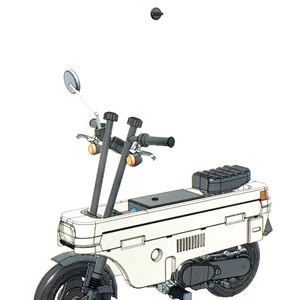 1/12 ホンダ モトコンポ用 ディテールアップパーツセット - HYM MODELS