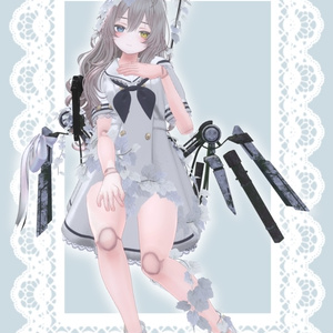 【VERMILION3アバター対応】DOLL 球体関節人形 Body Texture 缩略图 3