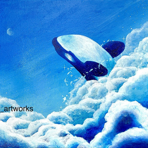 水彩原画】夜空と海とザトウクジラ 210×295mm - mf-artworks - BOOTH 水彩原画】夜空と海とザトウクジラ 210×295mm - mf-artworks - BOOTH