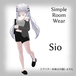 【複数アバター対応】Simple Room Wear 缩略图 2
