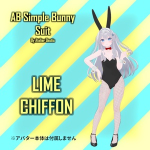 【複数アバター対応】AB Simple Bunny Suit 缩略图 3