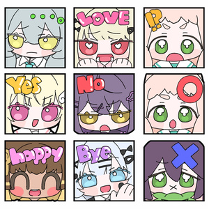 VRC＋用ステッカー＆スタンプセット【無料】 缩略图 3