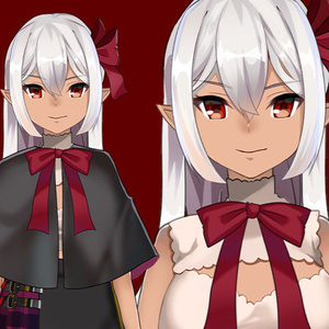 ダークエルフの女の子