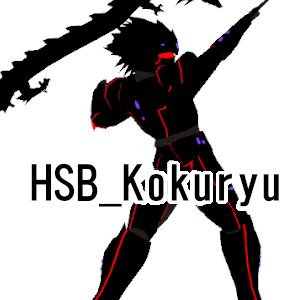 HSB_Kokuryu　変身スーツ肩乗せ黒龍【cluster用アバター・VRM】