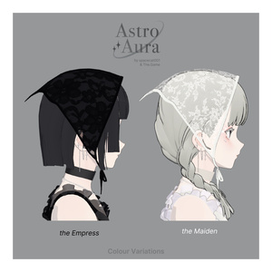 「VRC想定」 Hair Accessories Set - COSMIC 缩略图 3