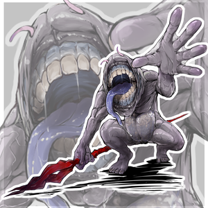 【無料・差分３種】立ち絵素材07　ムーン=ビースト
