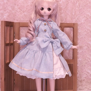 8～9インチ即納ウィッグ【おちゃいな姫カット】MDD.DD.SDサイズ ドール