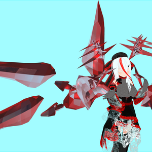 【VRC用サブアーム】結晶化副腕