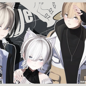 【9アバター対応】3way wolf short【VRChat】 缩略图 6