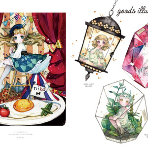 orieイラスト集「星花万唱」 - orie - BOOTH