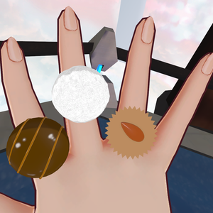 【VRChat向け】チョコリング