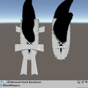 【VRChat向け】猫耳ヘッドドレス（猫耳取り外し可） 缩略图 3