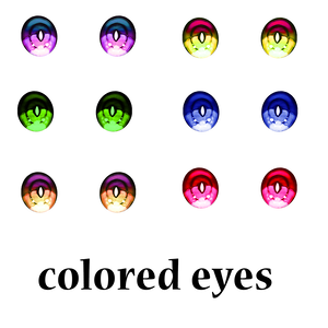 FREE colored eyes