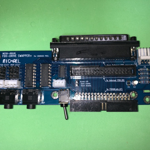 (本文に追記あり)X68000 横置型(PROシリーズ)用 FDD-DRIVE SWAPPER+