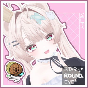 【13アバター対応】☆STAR ROUND EYE☆ 缩略图 3