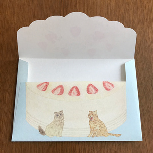 Letter Set Cat Cake