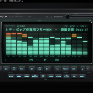 VFD Spectrum ― 懐かしのカーオーディオ風スペアナ