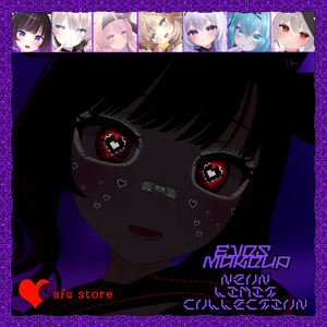 Neon Vision ♥  瞳テクスチャ ♥  7アバター対応  ♥ [TafuStore] [Makeup] [VRChat] 缩略图 9