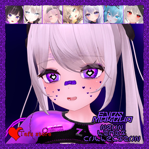 Neon Vision ♥  瞳テクスチャ ♥  7アバター対応  ♥ [TafuStore] [Makeup] [VRChat] 缩略图 11