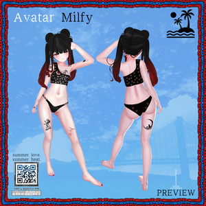 Lovewear C ❤️‍🔥VRChat ビキニ衣装 ❤️‍🔥10アバター対応 ❤️‍🔥 TafuStore 衣類 🖤 [VRChat] 缩略图 4