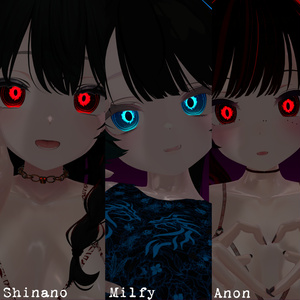 Oasis Vision ♥ VRChat瞳テクスチャ ♥ 10アバター対応 ♥ Eye Texture 缩略图 4