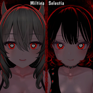 Lovestruck Vision ♥ VRChat 瞳テクスチャ ♥ 19アバター対応 ♥ Eye Texture 缩略图 13