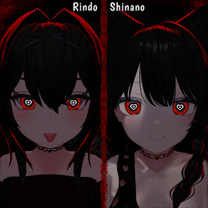 Lovestruck Vision ♥ VRChat 瞳テクスチャ ♥ 19アバター対応 ♥ Eye Texture 缩略图 9