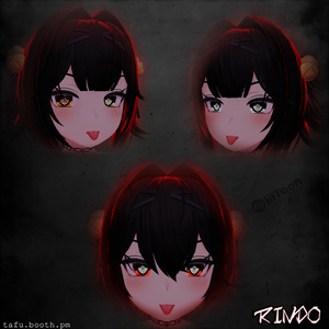 [無料] Bloodlink Vision ♥ VRChat 瞳テクスチャ ♥ 15 アバター対応 ♥ Eye Texture 缩略图 21