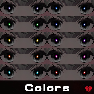 [無料] Core Vision ♥ 瞳テクスチャ ♥ 16アバター対応 ♥ Eye Texture 缩略图 3
