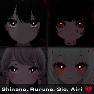 [無料] Core Vision ♥ 瞳テクスチャ ♥ 16アバター対応 ♥ Eye Texture 缩略图 5