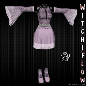 [無料] Witch Flow 🖤 3D衣装モデル 🖤 5アバター対応 🖤 TafuStore 衣類 🖤 [VRChat] [Free] 缩略图 11