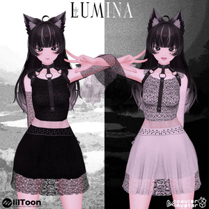 [無料] Witch Flow 🖤 3D衣装モデル 🖤 5アバター対応 🖤 TafuStore 衣類 🖤 [VRChat] [Free] 缩略图 4