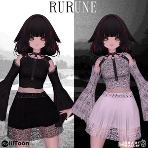 [無料] Witch Flow 🖤 3D衣装モデル 🖤 5アバター対応 🖤 TafuStore 衣類 🖤 [VRChat] [Free] 缩略图 7